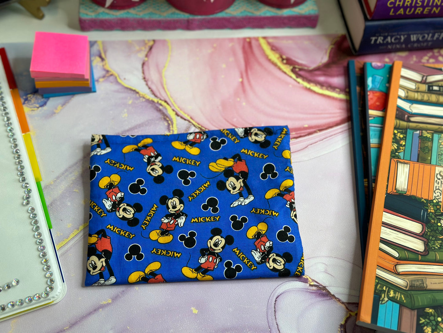 Hand-Made Cartoon Mouse Character Pencil Pouch